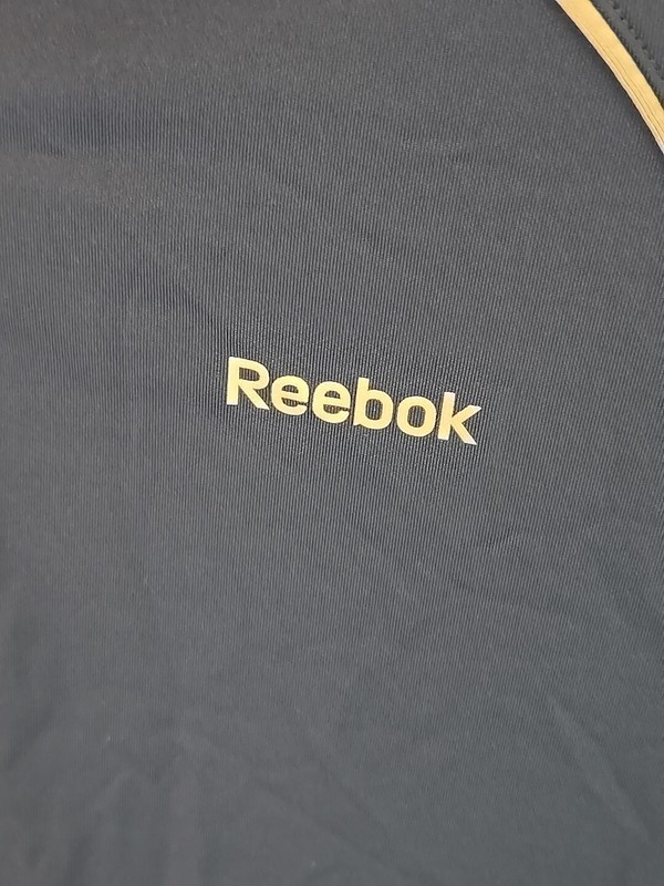 Reebok Quarter Zip Up Long Sleeve Pullover Mens Size L Lightweight Activewear gallery