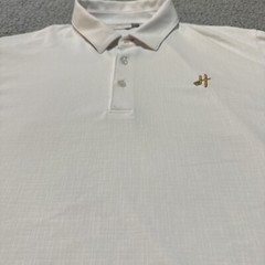 KJUS Golf Polo Shirt Mens Size 5813 3XL Performance Comfort White Upf50