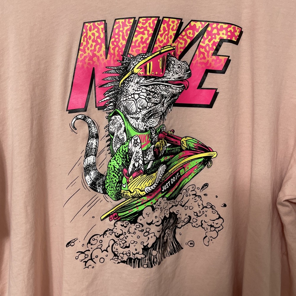 Nike JDI Sportswear 90's Jet Ski Neon Graphic T-Shirt Men Size XL DD1280-800