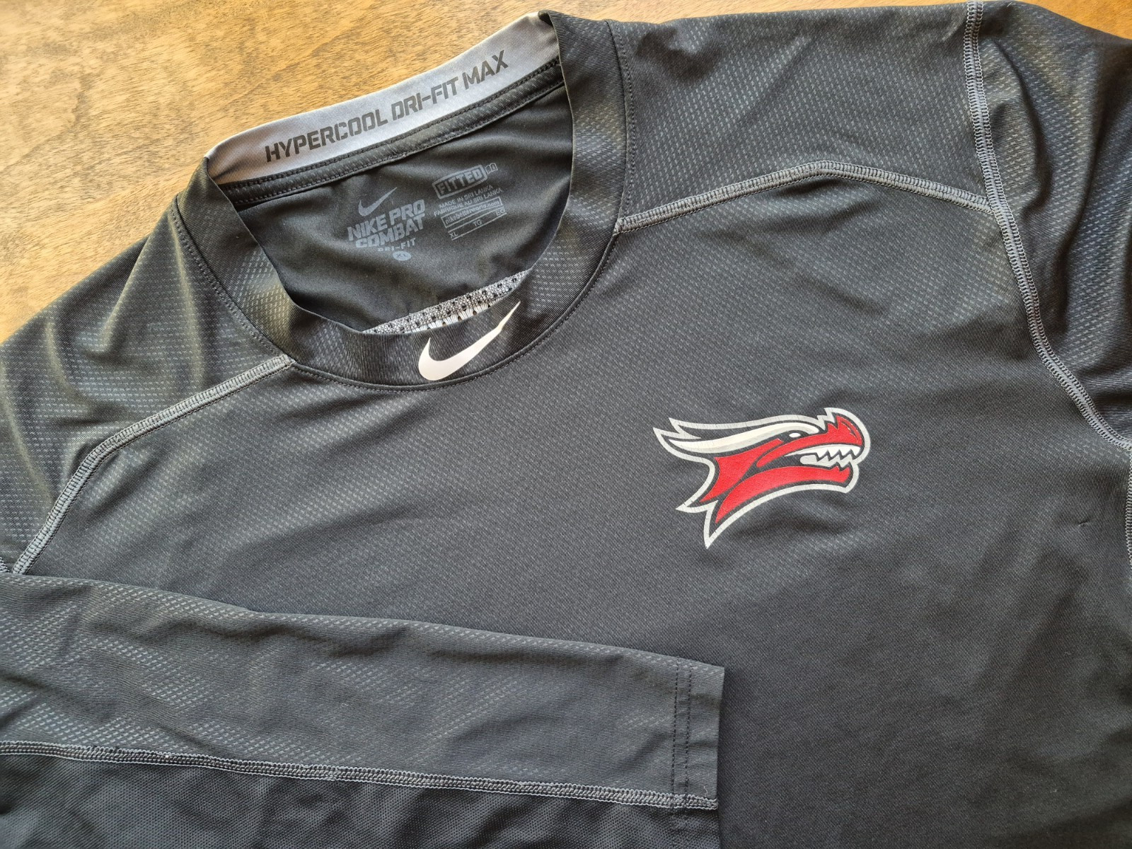 Nike ProCombat Hypercool DriFit Max Mens XL Black St. George Dragons gallery