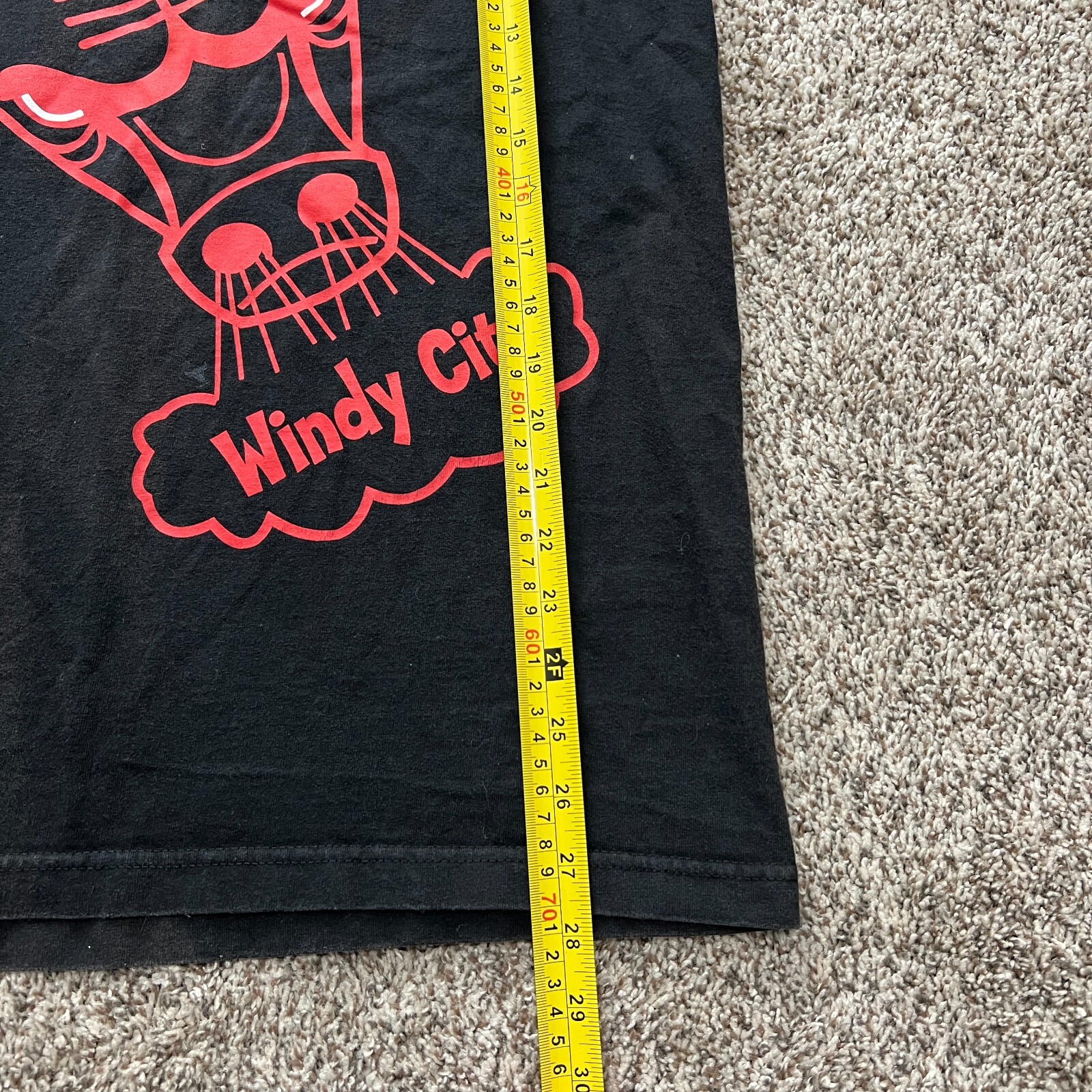 Vintage ADIDAS Chicago Bulls WINDY CITY Tank Top Mens Medium Basketball shirt gallery