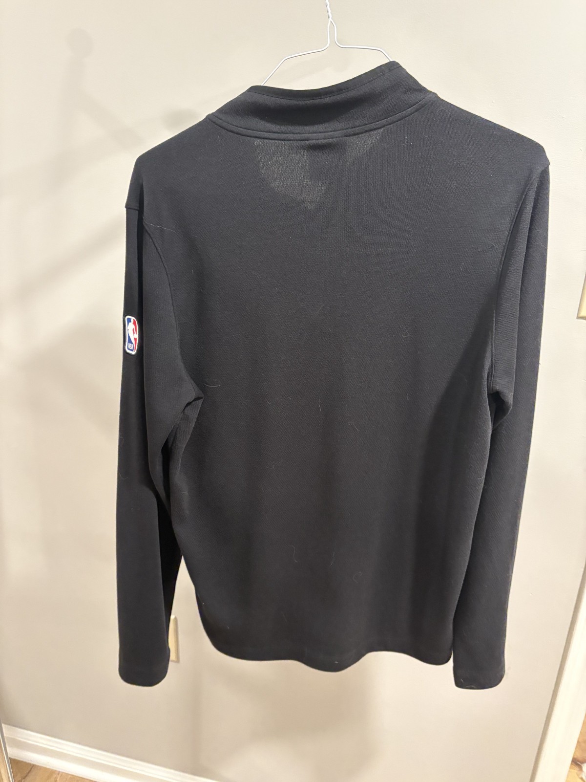 Nike NBA San Antonio Spurs Quarter Zip Pullover Men’s Medium Black Long Sleeve gallery
