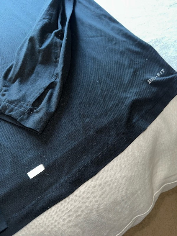 ⭐️MENS S SMALL NIKE BLACK WHITE OREGON PROJECT ORPJT HALF ZIP RARE ⭐️ gallery