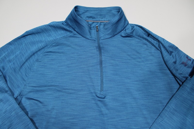 Under Armour Long Sleeve 1/4 Zip Pullover Mens XL Heathered Herringbone gallery