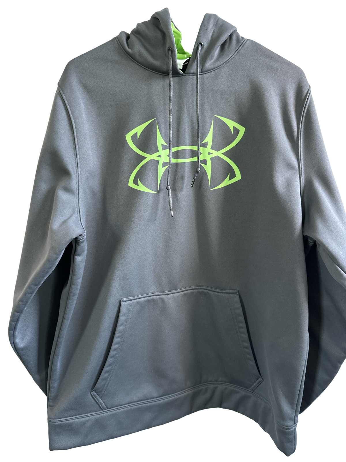 Under Armour Gray Loose Coupe Lache Suelto Coldgear Storm Large gallery