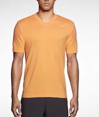 NWTs NIKE MEN’S DRI-FIT KNIT V-NECK TRAINING SHIRT Sz:M (588712 807) RP: $70