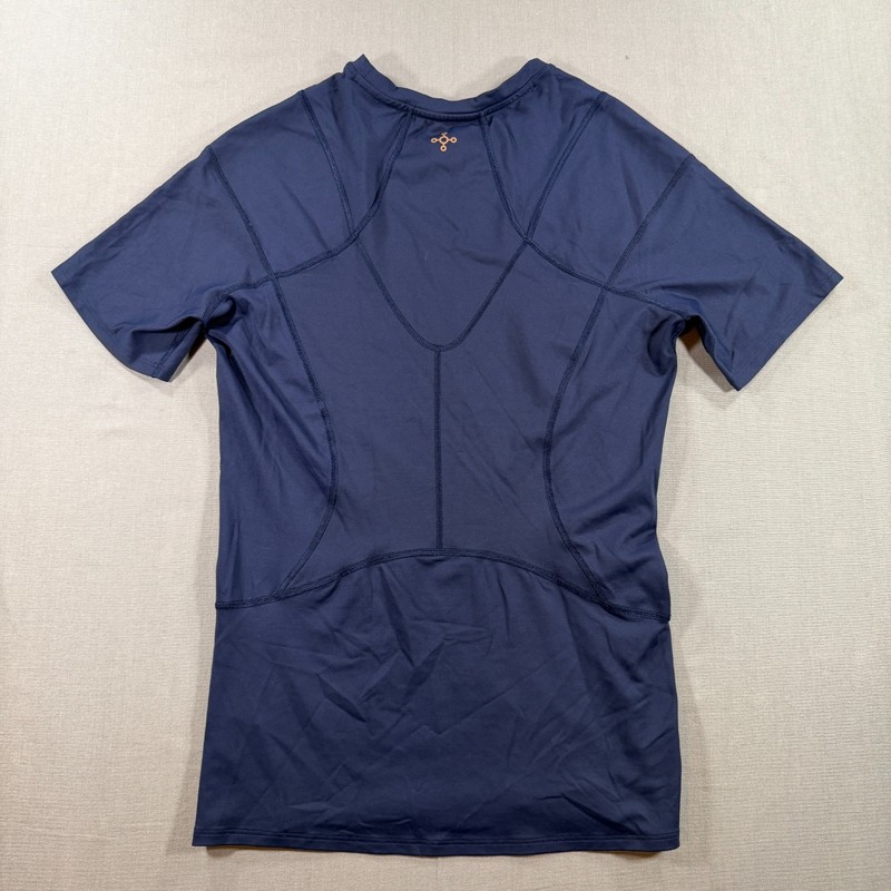 Tommie Copper Shoulder Support Compression Shirt Mens XL Navy Blue Short Sleeve gallery