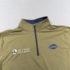 Good Good Pullover Mens Small Green 1/4 Zip Long Sleeve Golf Performance Top gallery