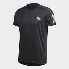 adidas men Own the Run Tee – Black