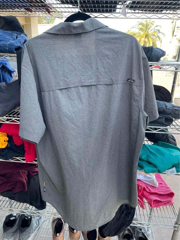 Quicksilver Waterman hiking vent shirt gray XL gallery