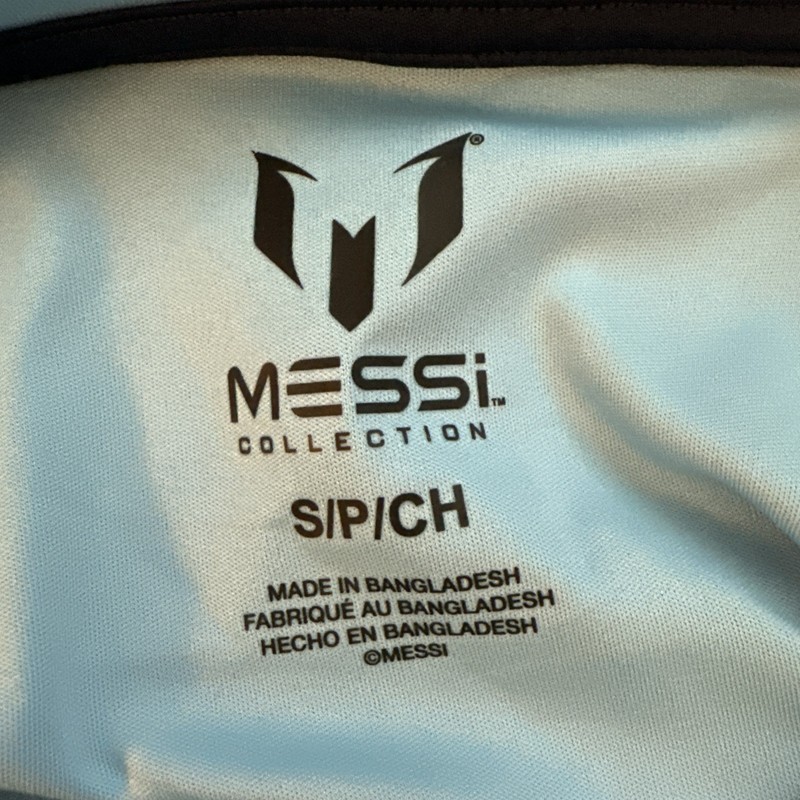 Andrew Messi Men's Jersey Shirt Light Blue Size Small FIFA Soccer World Cup gallery