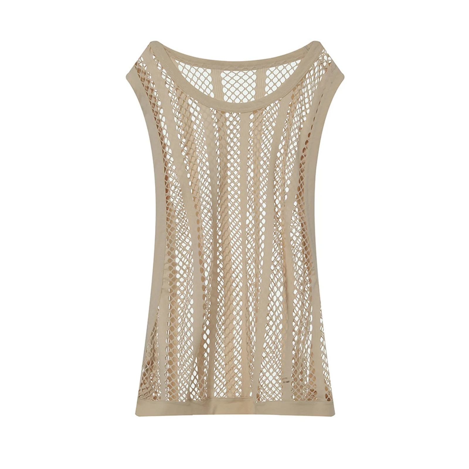 Mens Mesh Sheer Vest Bodybuilding Running Tank Tops Sexy Fishnet Fitness. gallery
