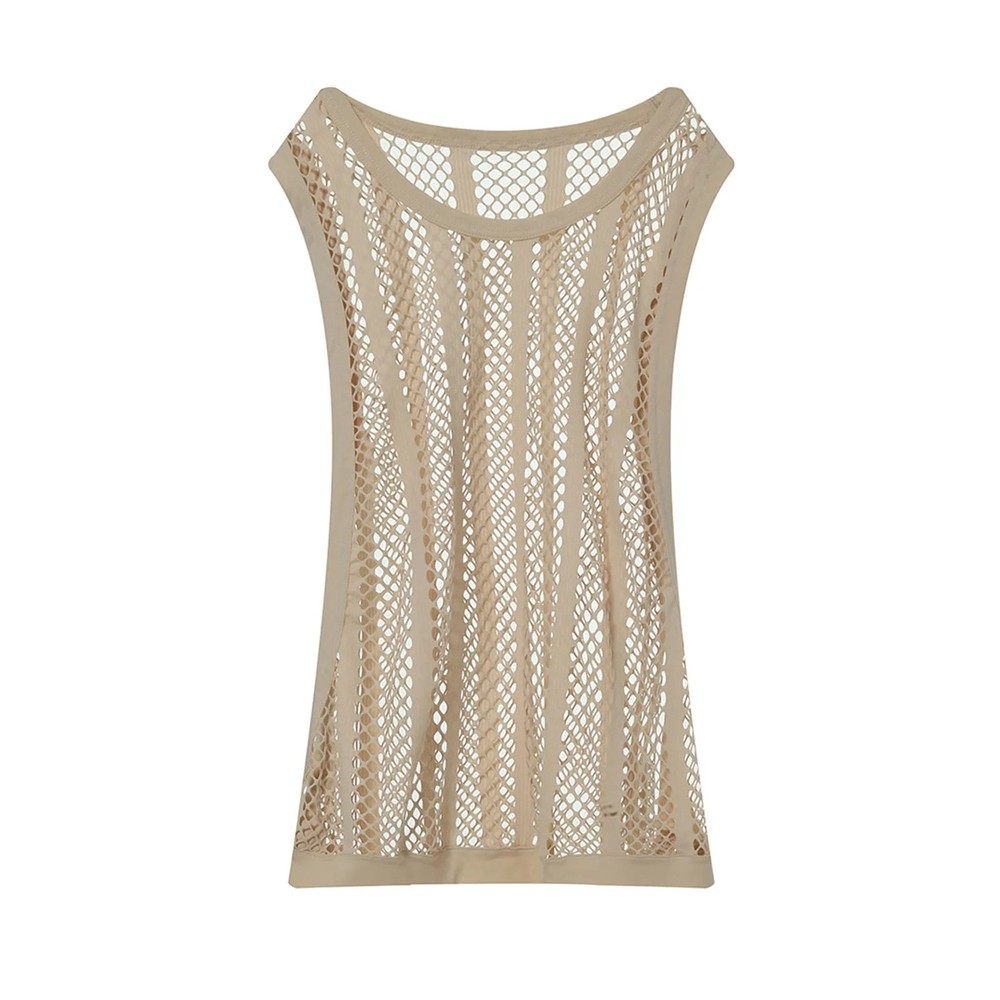 Mens Mesh Sheer Vest Bodybuilding Running Tank Tops Sexy Fishnet Fitness.