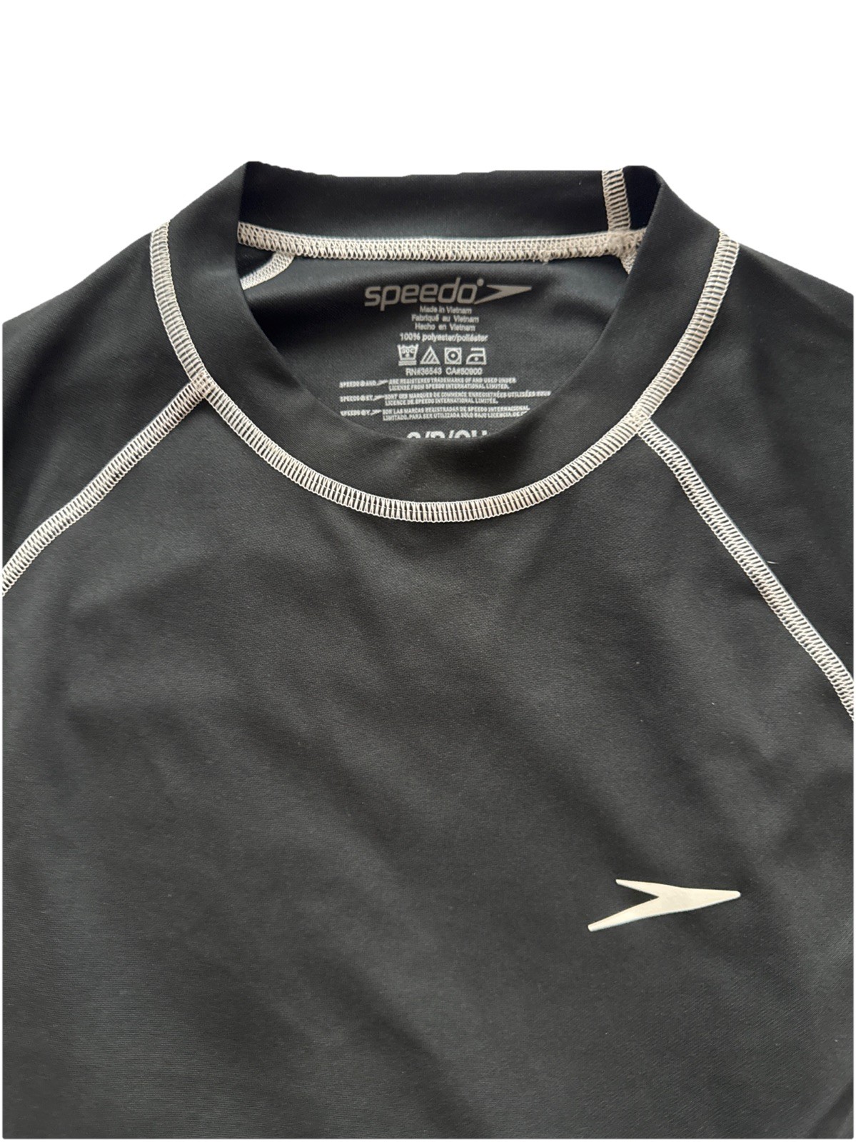 ~EUC~Speedo Men's Long Sleeve - Spring Sale! Black Shirt -SZ S gallery