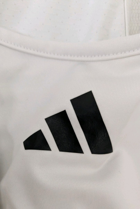 Adidas Men's Padded Compression White Tank Top Size 2XL Sports Training $80 Nwt gallery