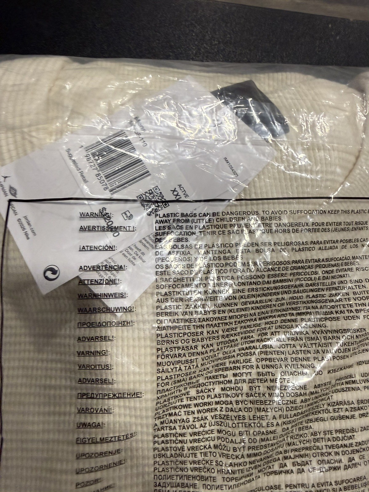 Union x Fragment x Jordan Thermal (Pale Ivory/Team Orange/White/Black) Size XXL gallery