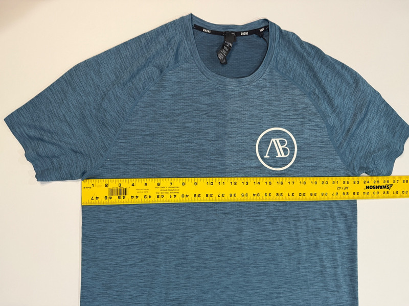 Rhone x Addison Bay Reign Active Performance Shirt Short Sleeve Men XXL 2XL NEW gallery