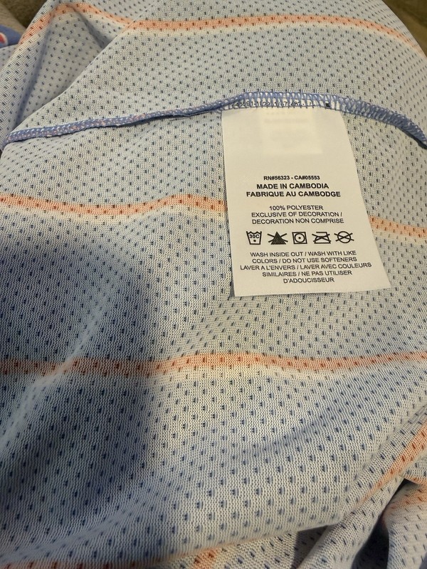 Nike Court Dri-FIT Slam Striped Tennis Shirt Men’s Large (CI9150-478) NWT gallery