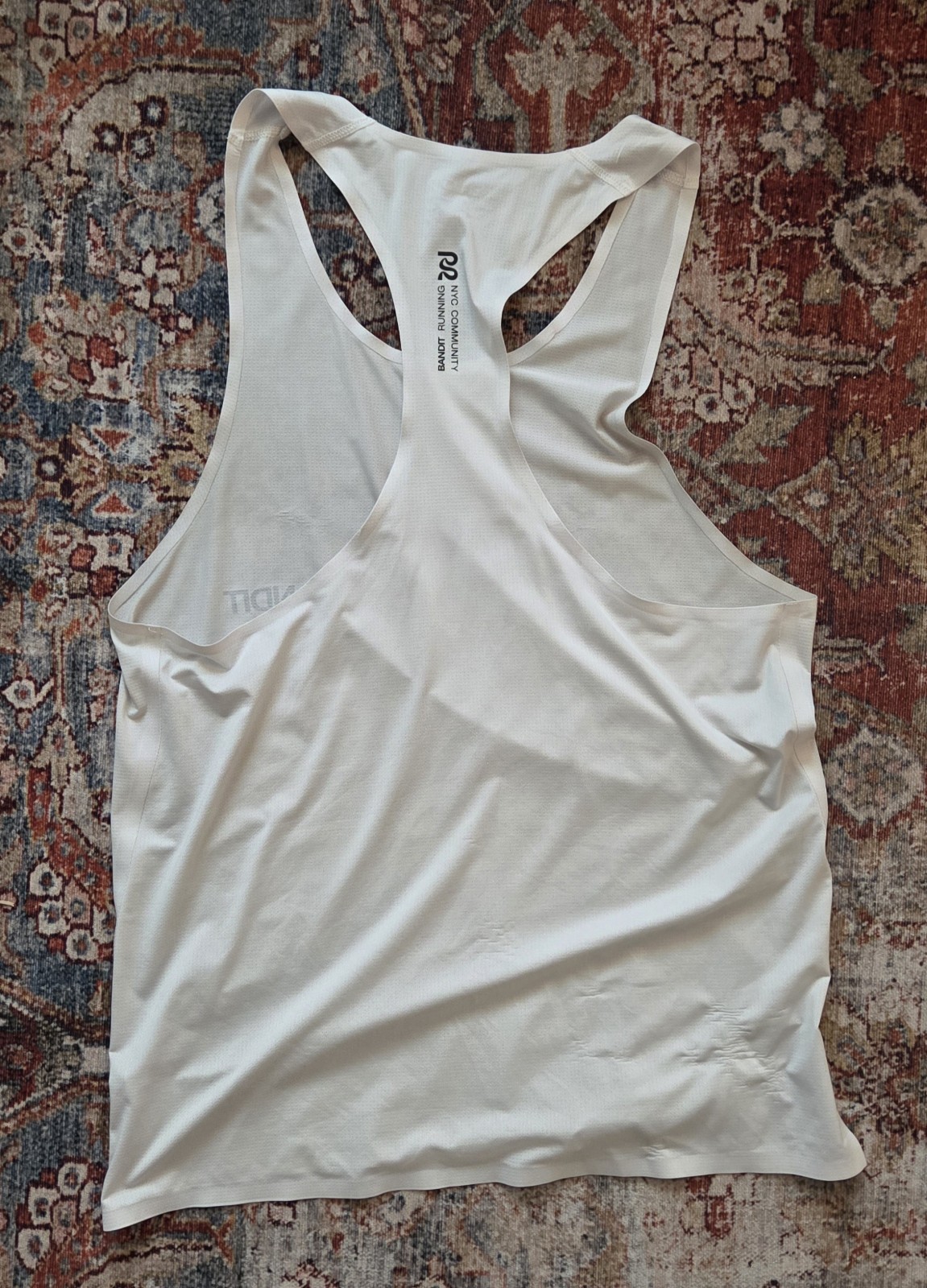 Bandit Running Lightweight Racing Singlet X-Small White gallery