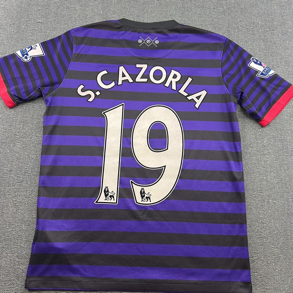 Arsenal 2012 2013 S. Cazorla Away Football Jersey Youth Boys XL 13-15YRS Nike