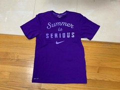 Nike T Shirt Summer is Serious Game Short Sleeve Dri Fit Men’s Size Small