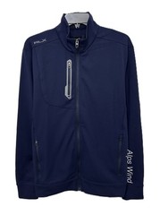 RLX Ralph Lauren Performance Full Zip Jersey Jacket Navy Men’s Size-L NWT$198