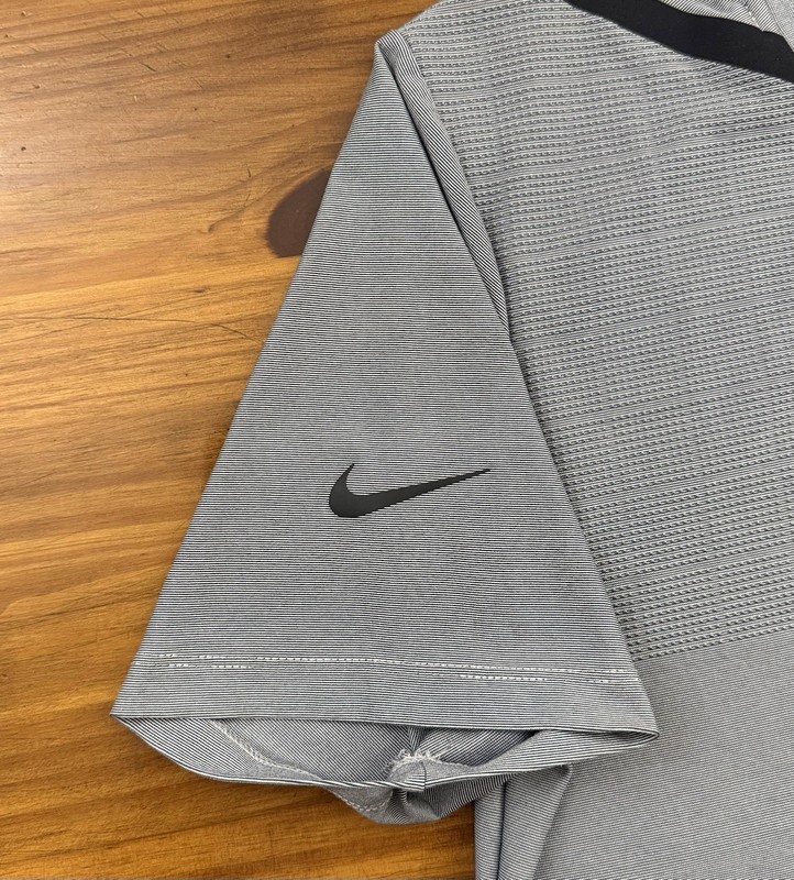 Nike Running Tech 14 09 11 05 Shirt Men's Medium Long Tall Gray S/S Crew gallery