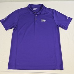 Nike Golf Polo Shirt Tour Championship By Coca-Cola East Lake Purple Mens Large