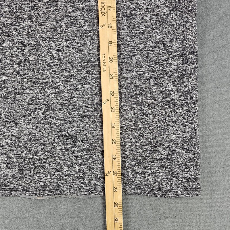 Lululemon Shirt Mens Medium Gray Heathered Short Sleeve Athletic Performance Tee gallery