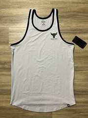 NWT Under Armour Project Rock Iso-chill Mens Size S Muscle Tank Top 1377817 Grey