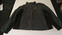 Athletic Works Mens Size Extra Large Grey And Black Collered Zip Up Pullover