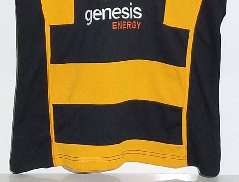 Men's Vintage Kooga Taranaki RFU Short Sleeve Rugby Jersey Size XL gallery