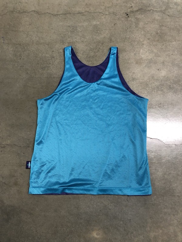 Vintage 90’s Converse Reversible Basketball Mesh Aquaberry Jersey Men’s Large gallery