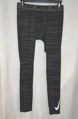 Nike Men’s DF Core Compression Frontline Black/Grey Training Tights 848062-038 M