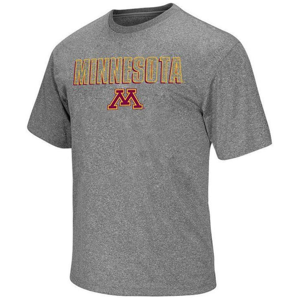 Campus Heritage Men's Minnesota Gophers Performance Circuit T-shirt Gray 2XL gallery