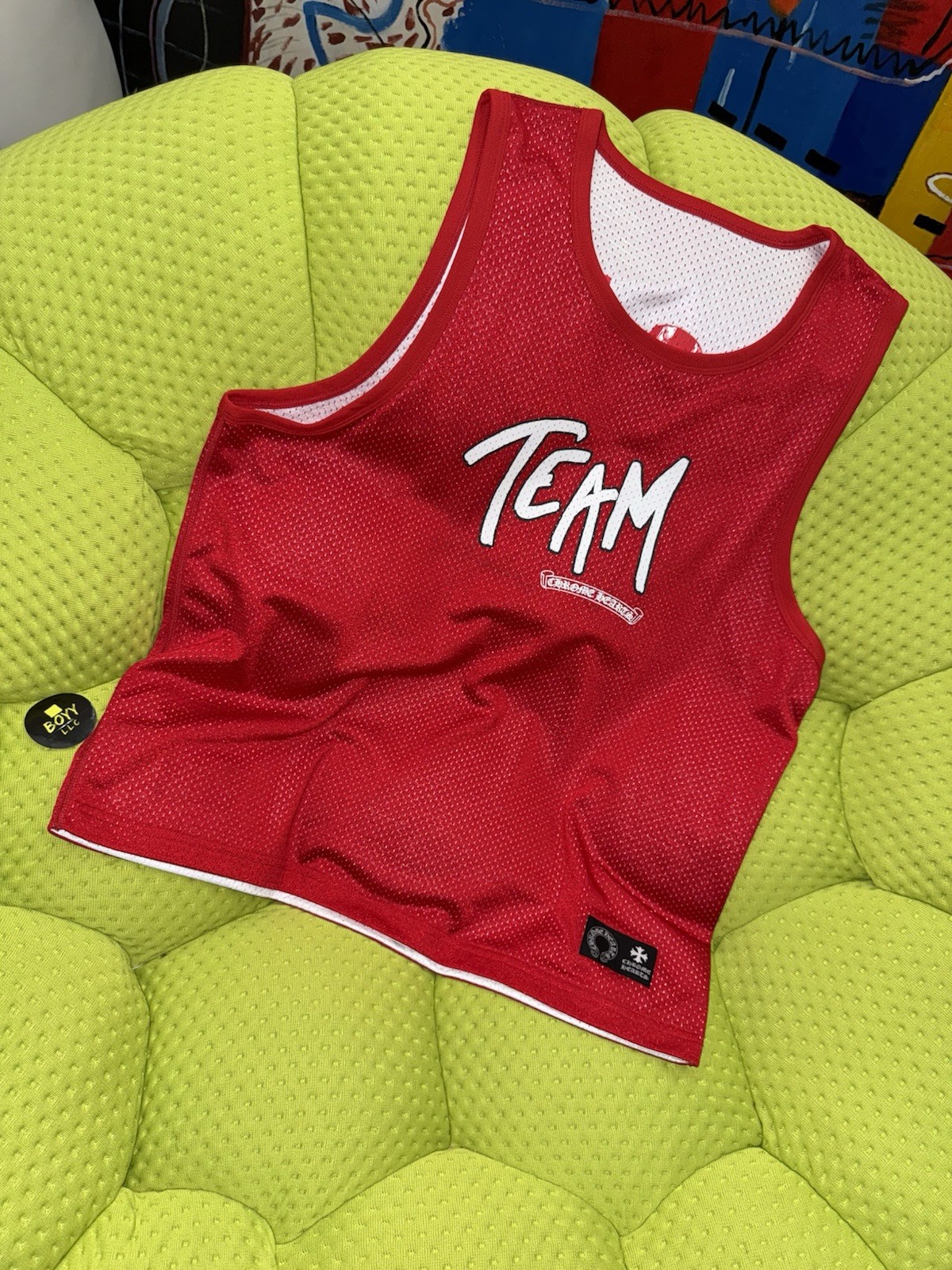 Chrome Hearts Basketball Jersey Reversable gallery