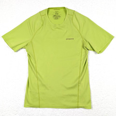 Patagonia Forerunner Shirt Mens S Neon Performance Short Sleeve Tee 23656FA13