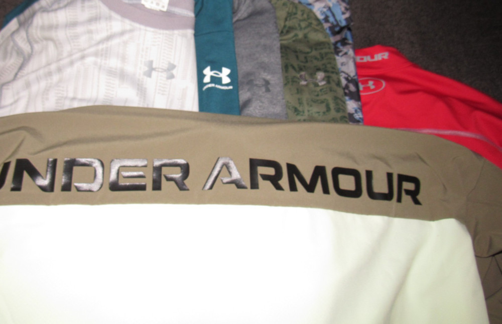 All UNDER ARMOUR Men's Sz XL Lot Of {7} Sweatshirts Pullovers Shirts EUC Athleti