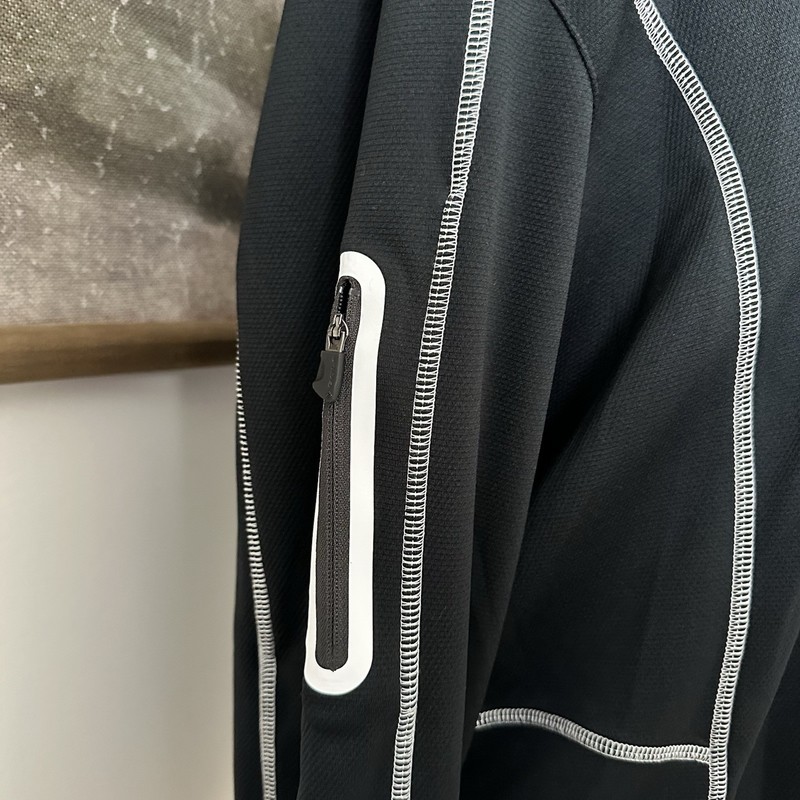 Men’s Columbia Golf Half Zip Pullover Medium Black gallery