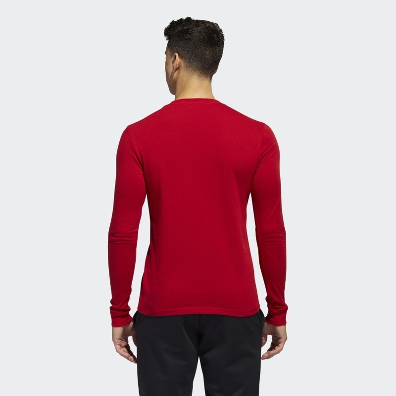 adidas Men's Amplifier Creweck Long Sleeve Tee EK0199 gallery