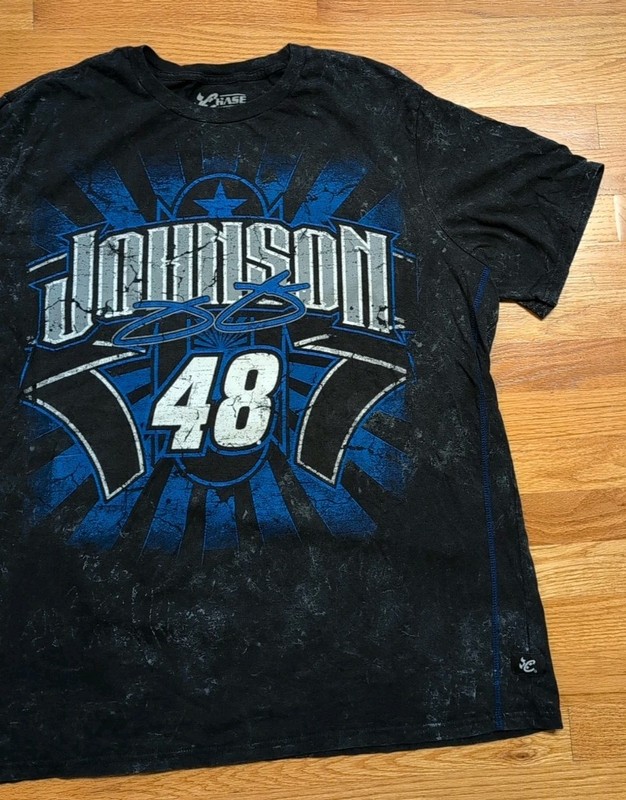 Jimmy Johnson 48 Chase Authentics NASCAR AOP Racing Graphic Shirt Men 2XL gallery