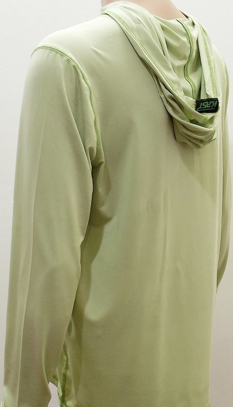 Kast Extreme Fishing Gear Ronin Hooded Sun Shirt Sage Green Size XL NWT in OP gallery