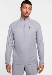 Nike Trail Dri-FIT 1/4 Zip Men’s Mid-layer Running Top In Grey L NEW Reg $85