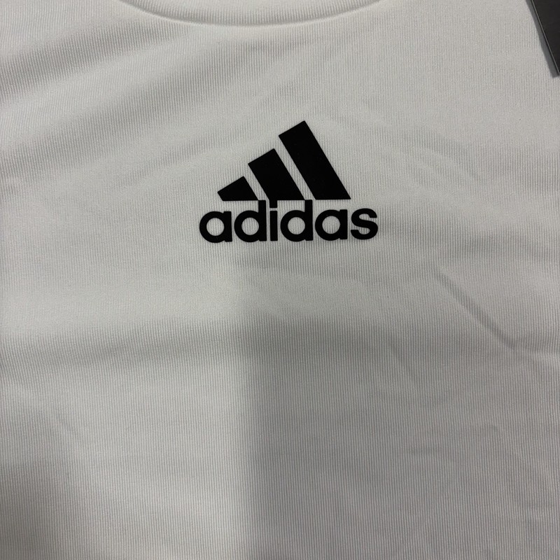 Adidas PreGame Badge Of Sport Shirt Men’s XL White Long Sleeve Tee HS9216 gallery