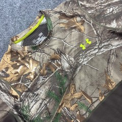 Under Armour ColdGear Scent Control Large Brown Realtree Camo Base Layer Women’s