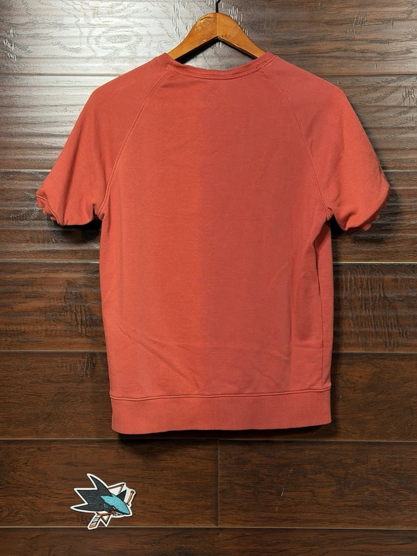 Under Armour Project Rock Terry Gym Top Copper Red Rust Men's Small 1380177-635 gallery