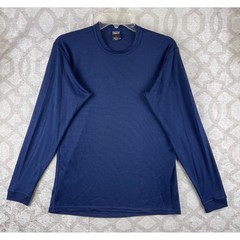 Patagonia Capilene Base Layer Mens M Navy Blue Long Sleeve Thermal Shirt USA