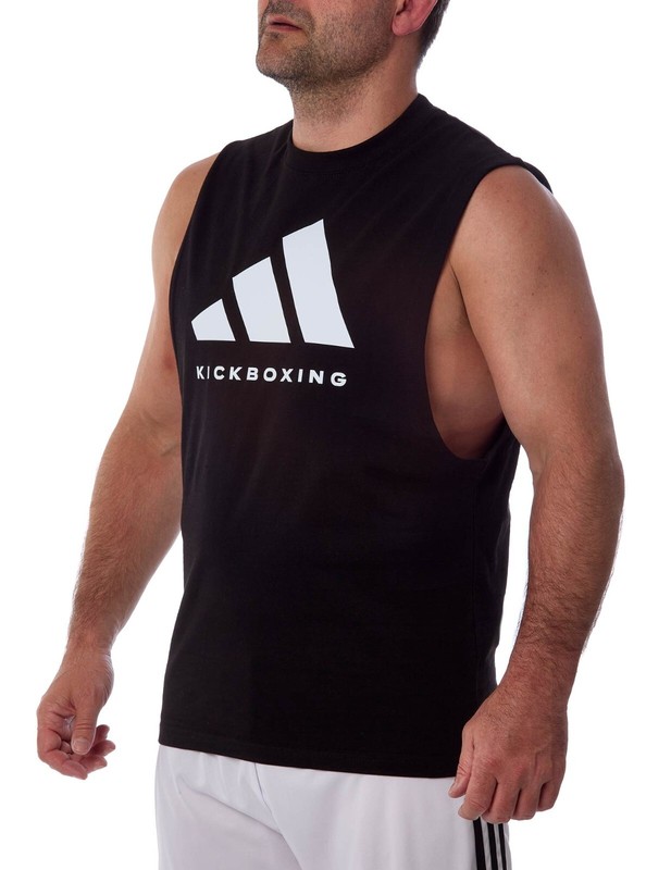 Adidas Kickboxing Tank Top, Active Workout - 100% Cotton Sleeveless Athletic gallery