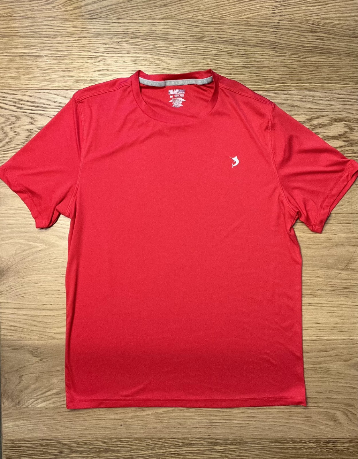 Reel Legends Reel-Tec Men's Medium Red Performance Fishing Shirt Quick Dry gallery