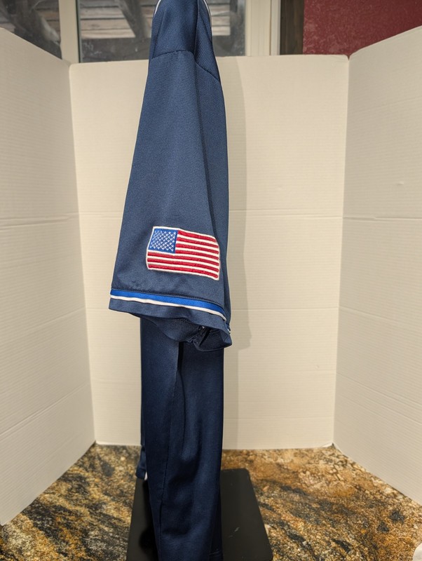 United States Air Force USAF Baseball Jersey Blue Mens Size 3XL gallery